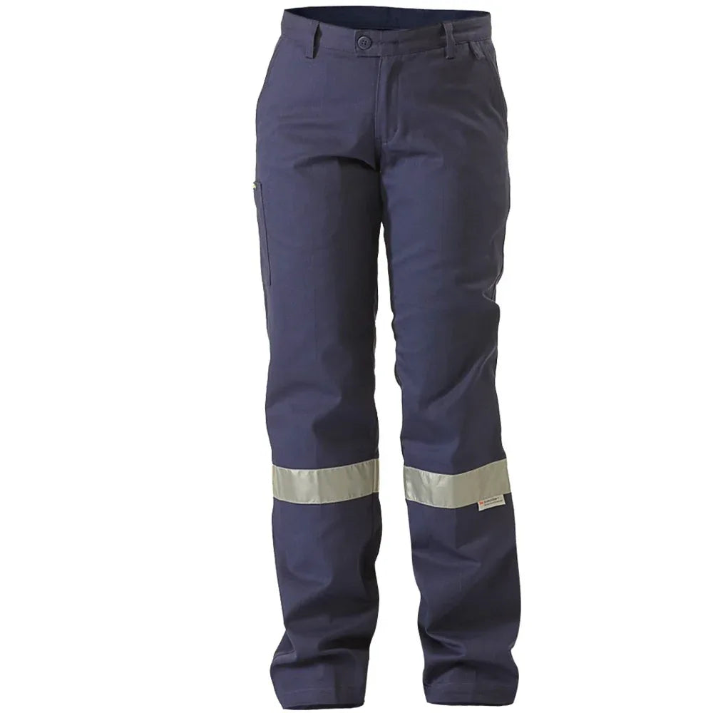 Bisley Women's Original Cotton Drill Pant with 3M - RSEA Safety Outlet